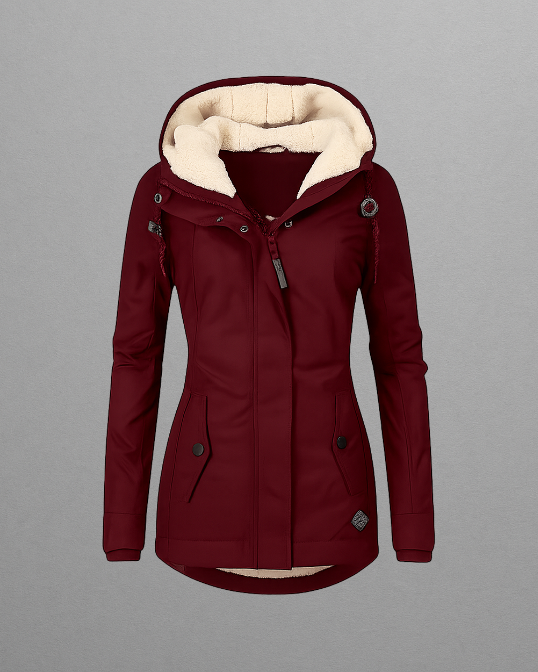 Anora | Elegant Waterproof Hooded Winter Coat