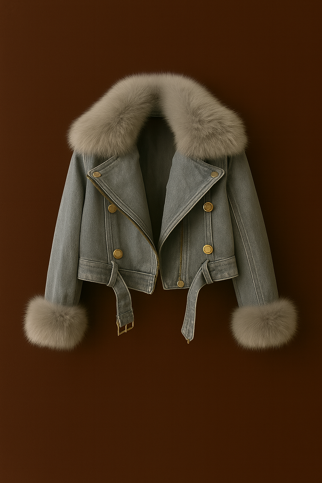 Aurelia | Frost Denim Jacket