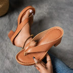 Amara Chunky Heel Sandals