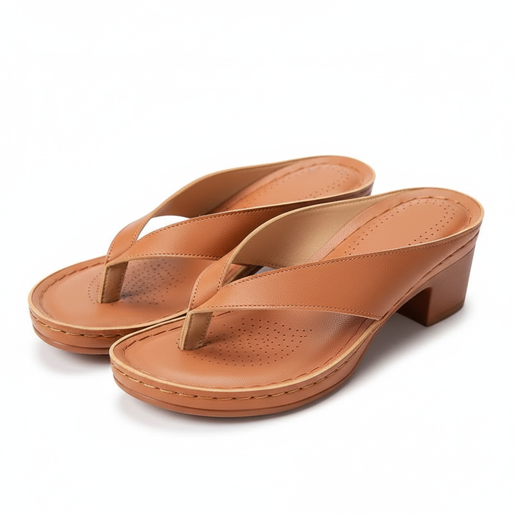 Amara Chunky Heel Sandals