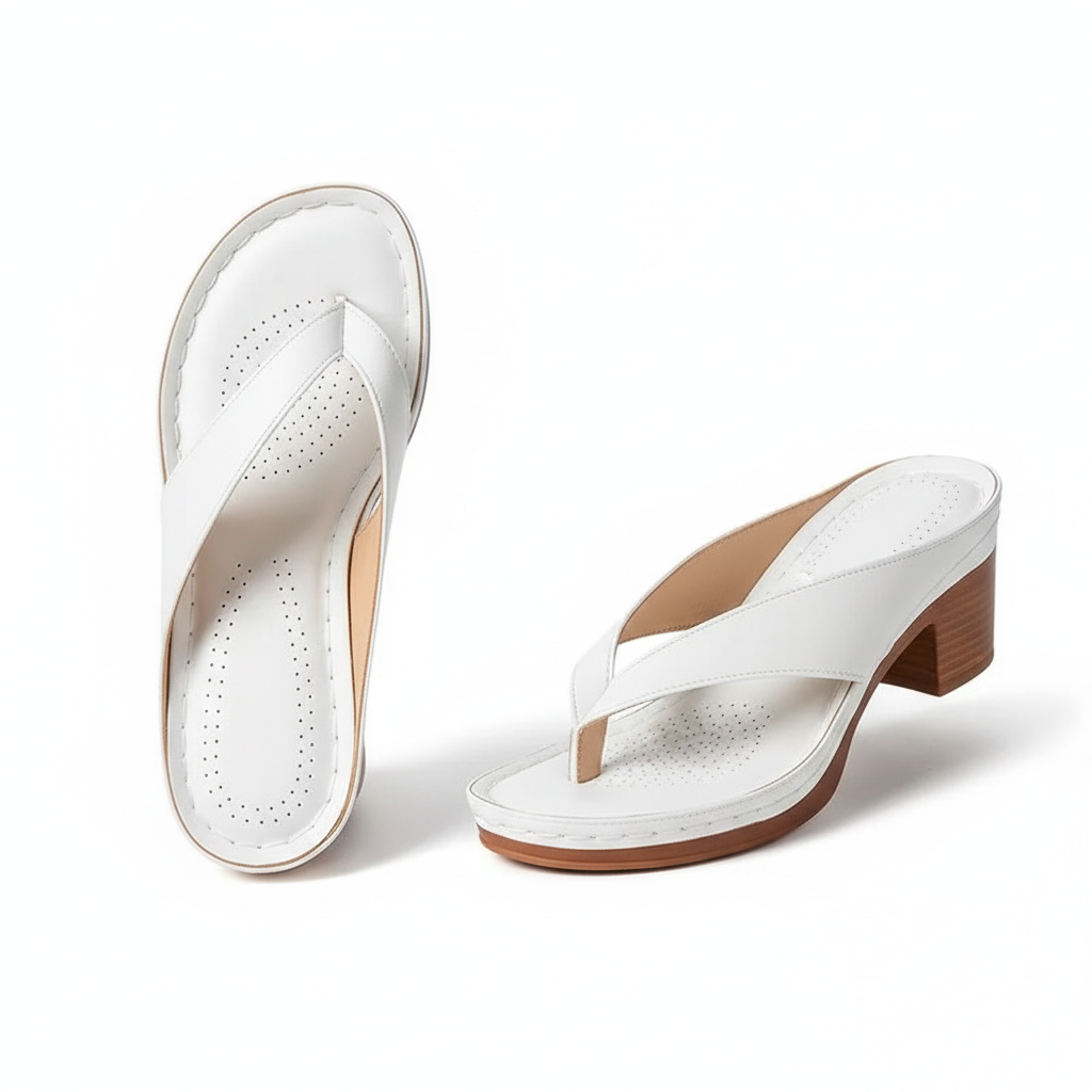 Amara Chunky Heel Sandals