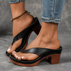 Amara Chunky Heel Sandals