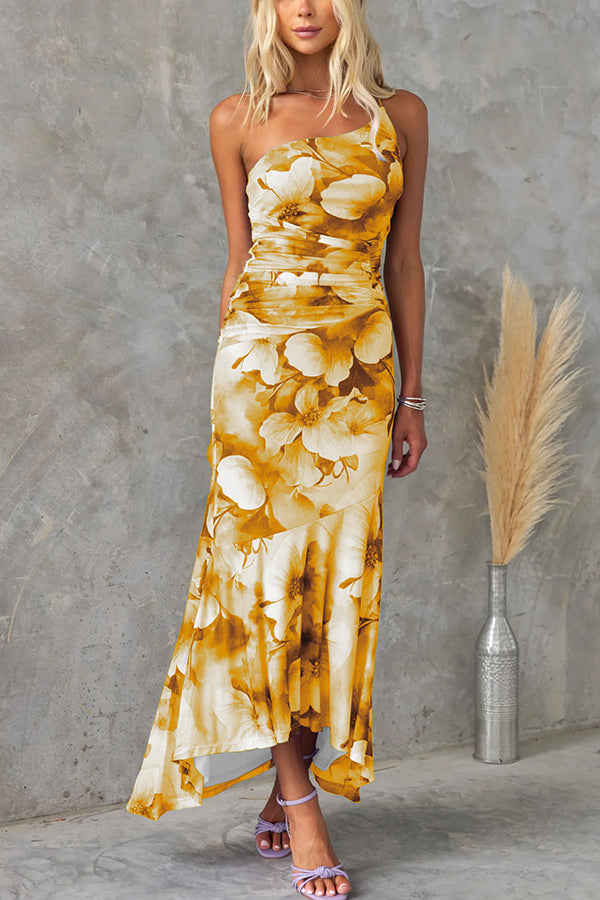 Ayla One Shoulder Maxi Dress
