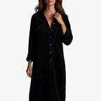 Elara Corduroy Midi Dress