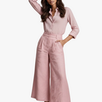 Elara Linen Set - Breathable Two-Piece