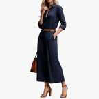 Elara Linen Set - Breathable Two-Piece