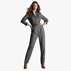 Elara Tweed Jumpsuit