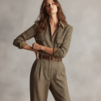 Elara Tweed Jumpsuit