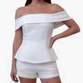 Elena Two-Piece Set - Cotton & Linen Blend