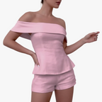 Elena Two-Piece Set - Cotton & Linen Blend