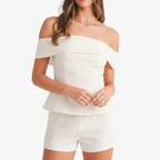 Elena Two-Piece Set - Cotton & Linen Blend