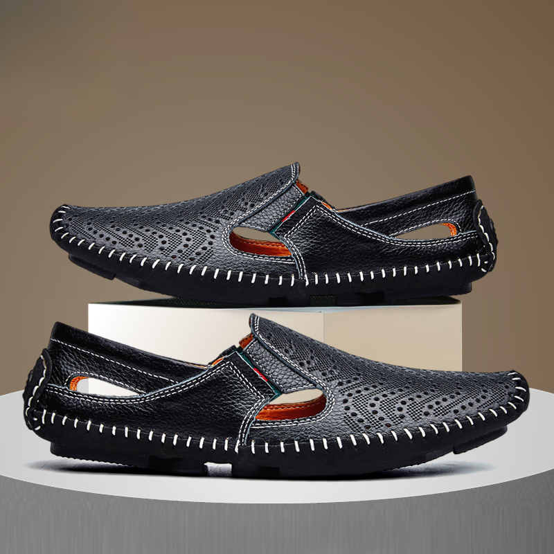 Enzo Leather Sandals