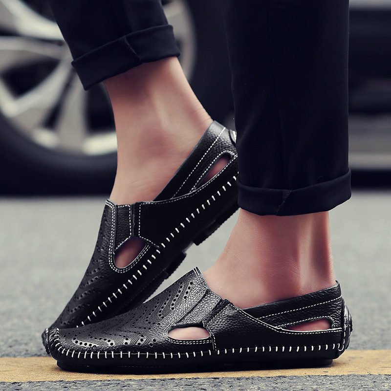 Enzo Leather Sandals