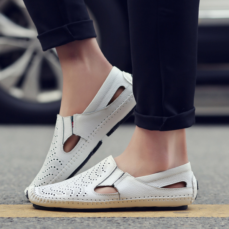 Enzo Leather Sandals