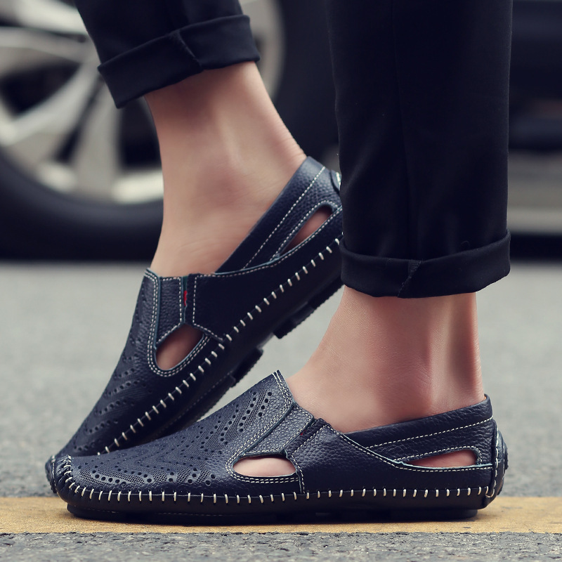 Enzo Leather Sandals