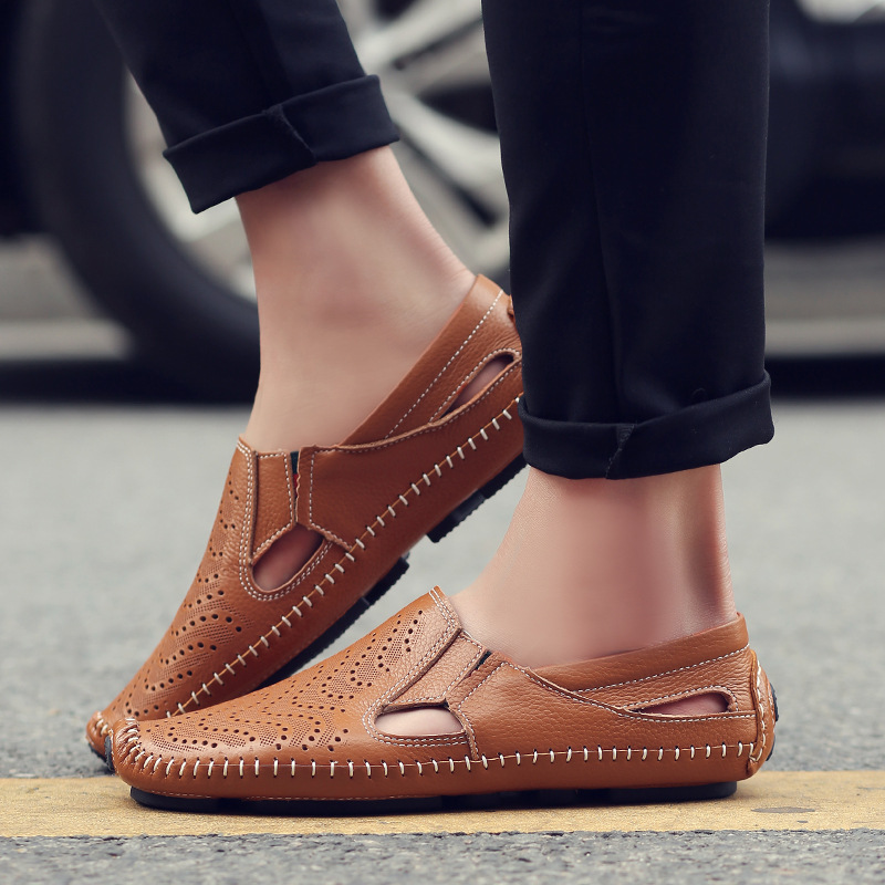 Enzo Leather Sandals