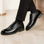 Felix Oxford Shoes - Ostrich Leather