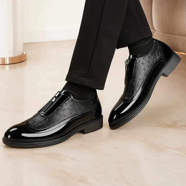 Felix Oxford Shoes - Ostrich Leather