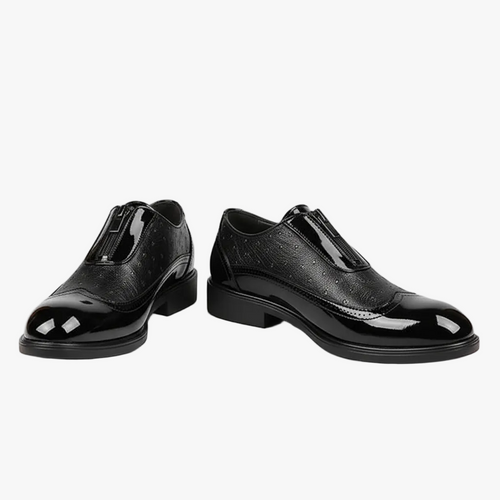 Felix Oxford Shoes - Ostrich Leather