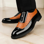 Felix Oxford Shoes - Ostrich Leather