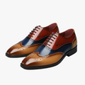 Julian Leather Brogue Dress Shoes