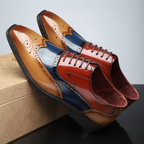 Julian Leather Brogue Dress Shoes