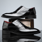 Julian Leather Brogue Dress Shoes