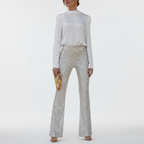 Kiara Sequin Flare Pants