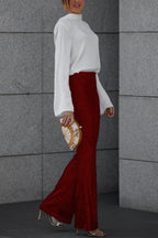 Kiara Sequin Flare Pants