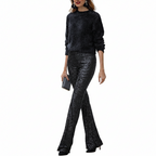 Kiara Sequin Flare Pants