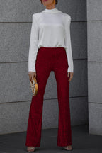 Kiara Sequin Flare Pants