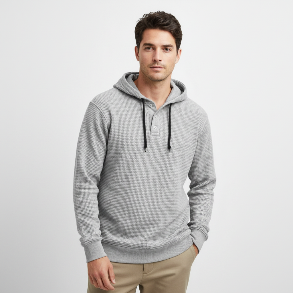 Luca Waffle Hoodie