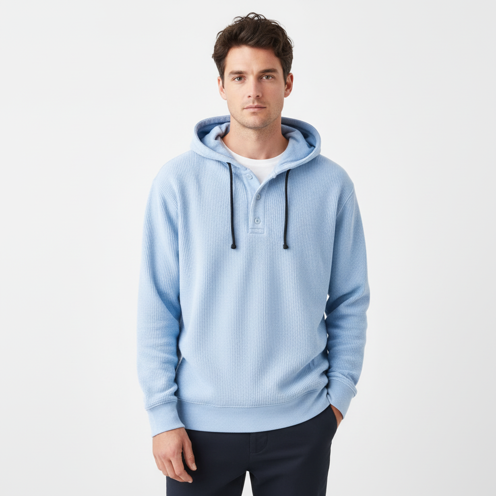 Luca Waffle Hoodie