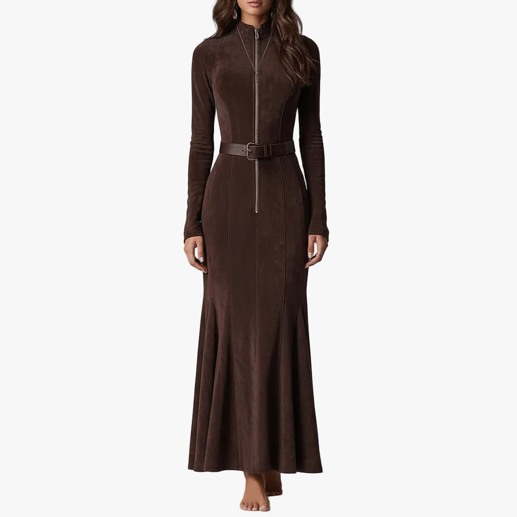 Millie Belted Maxi Dress