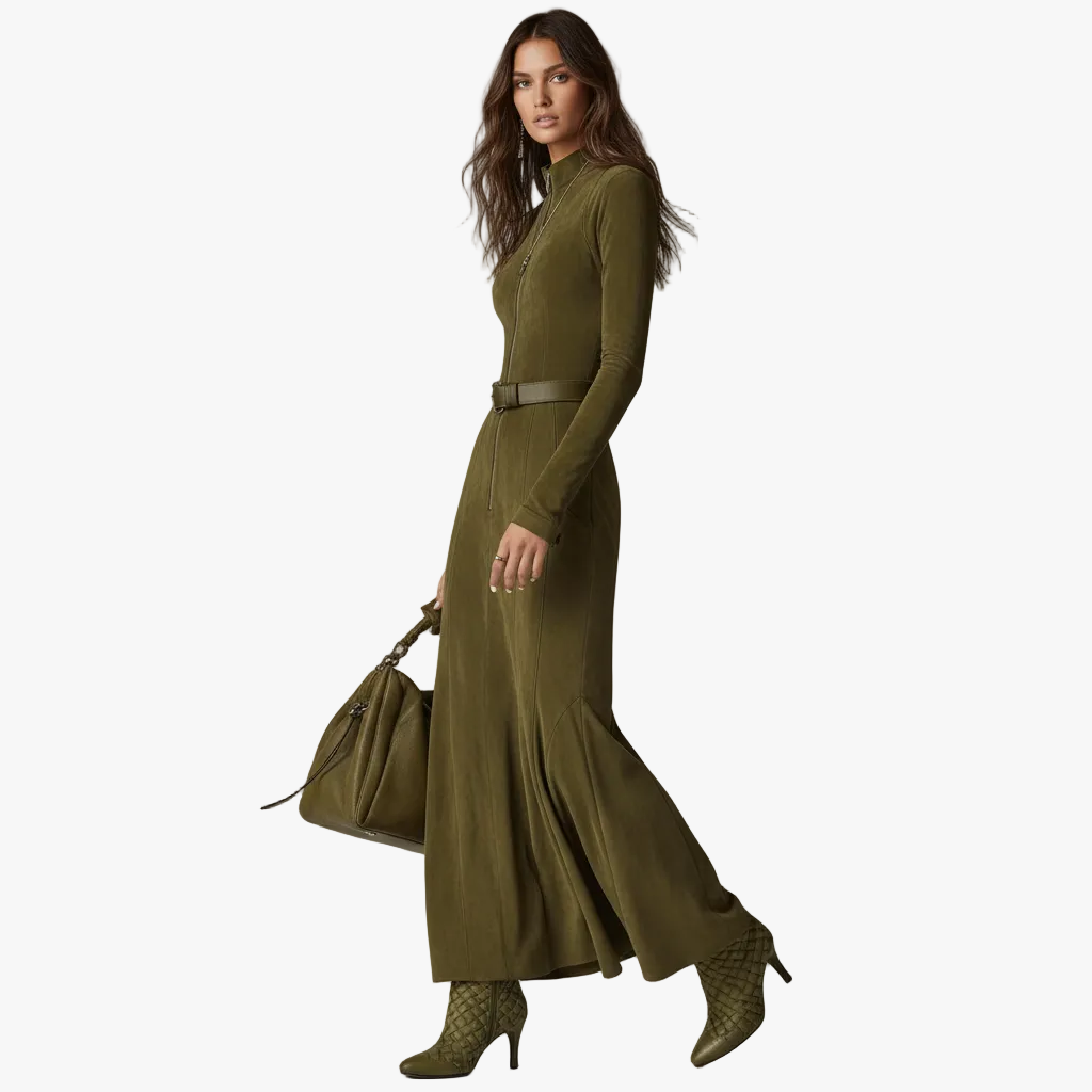 Millie Belted Maxi Dress
