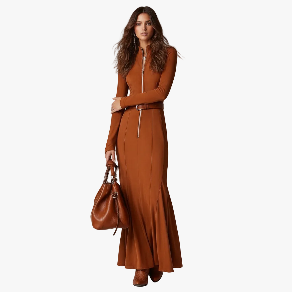 Millie Belted Maxi Dress