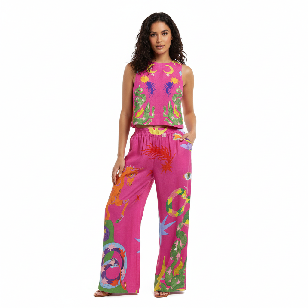Myla Tank and Pants Set
