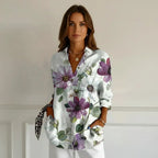 Nara Women's Blouse Button Closure