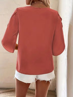 Nora Skew Neck Blouse