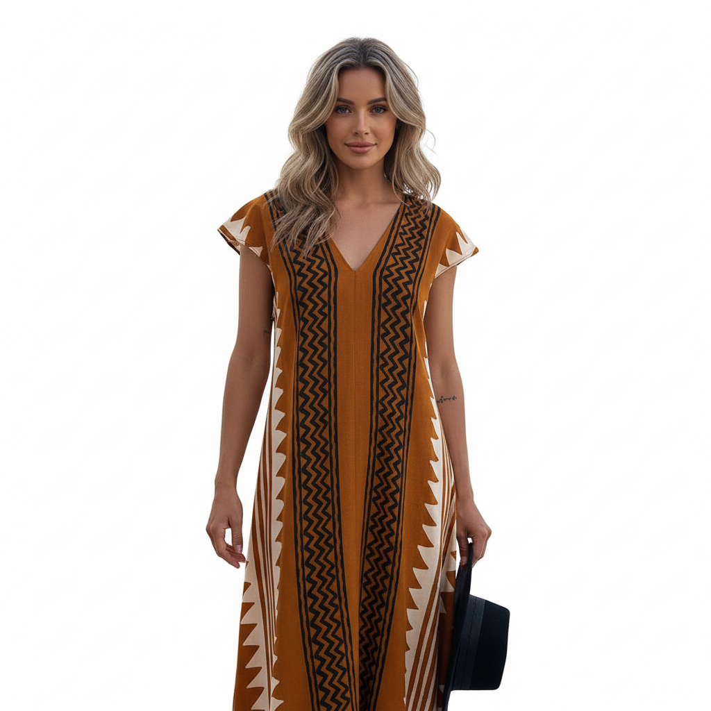 Nue A-Line Maxi Dress
