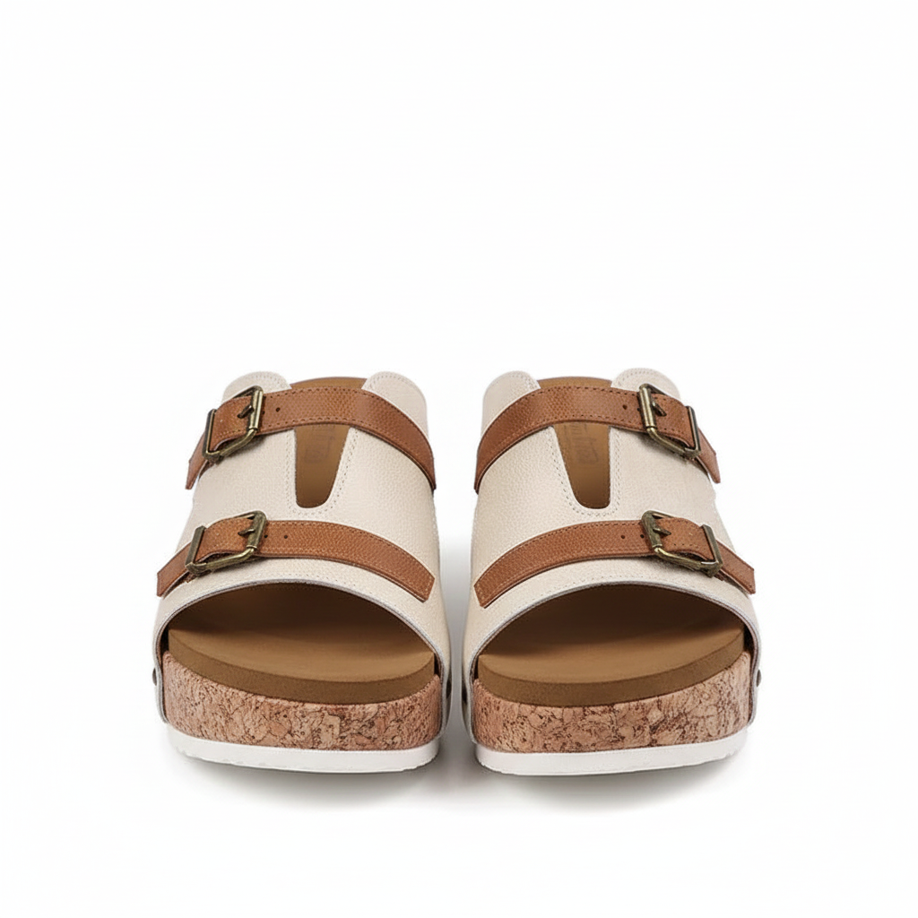 Saskia Ortho Wedge Sandals