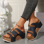 Saskia Ortho Wedge Sandals