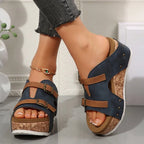 Saskia Ortho Wedge Sandals