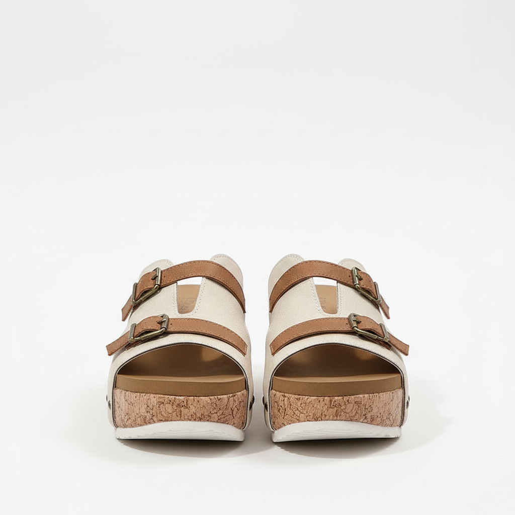 Saskia Ortho Wedge Sandals