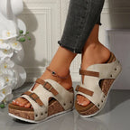 Saskia Ortho Wedge Sandals