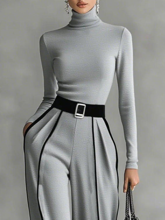 Sena High Neck Pant Set