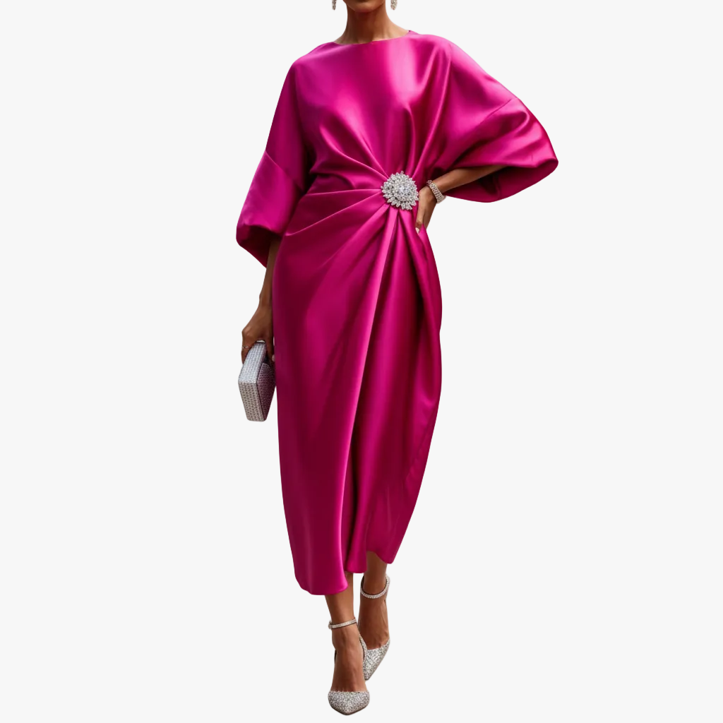 Sloane Satin Maxi Dress