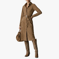 Tanya Suede Midi Dress