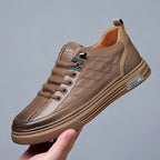 Udo Leather Sneakers - Italian Craftsmanship