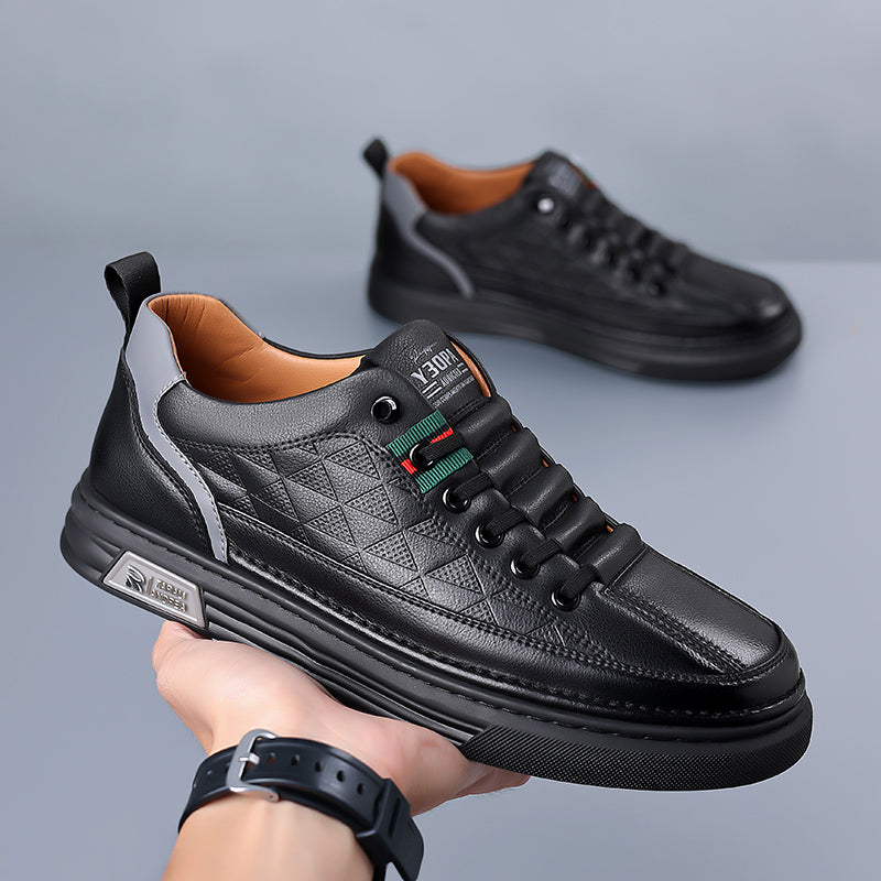 Udo Leather Sneakers - Italian Craftsmanship